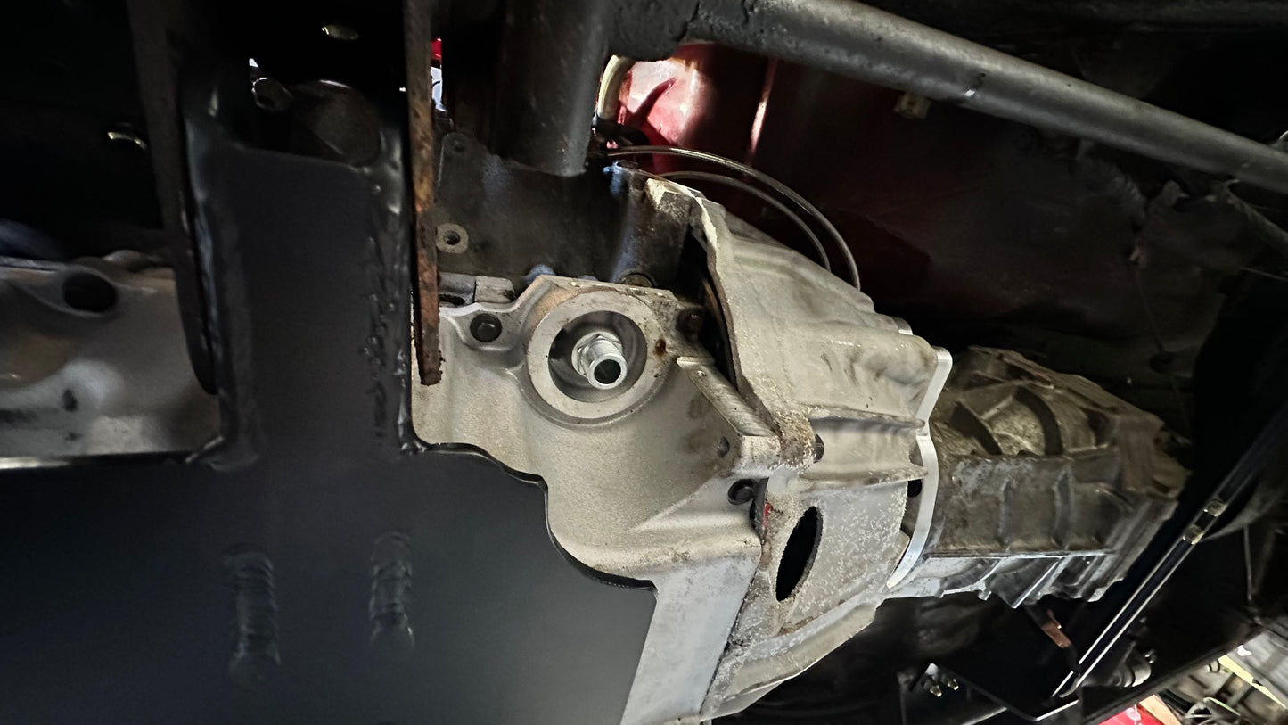 1986-1993 Mazda B-Series Pickup LS Swap Front Crossmember & Integrated Skid Plate