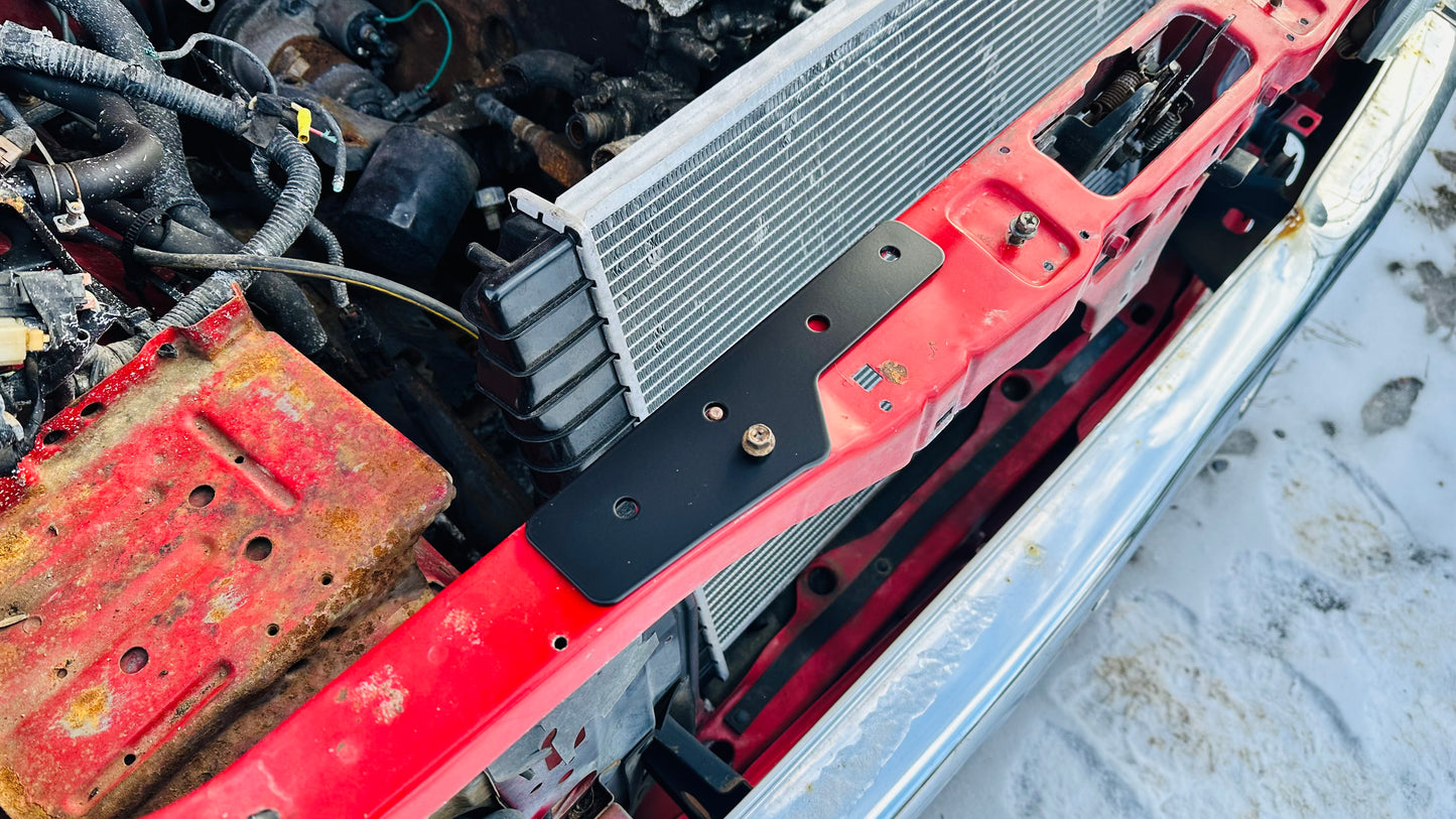 1986-1997 Nissan D21 Hardbody Pickup Radiator Core Support Brackets
